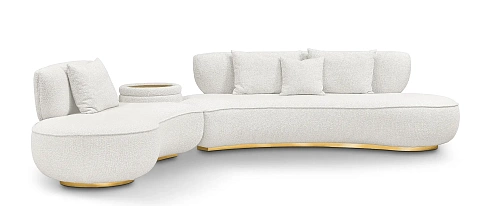 Sofa okrągła Lattice