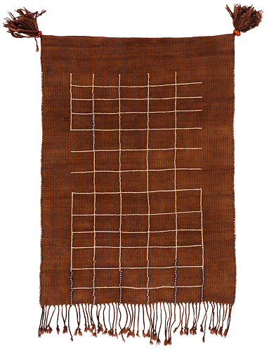 Dywan Cache Sexe Grey White