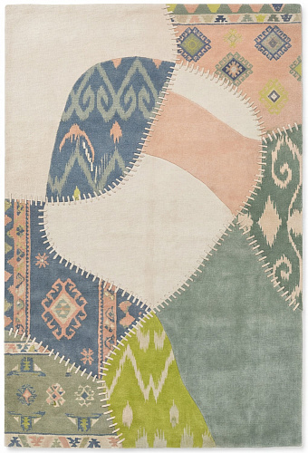 Dywan Textile Fragments Green
