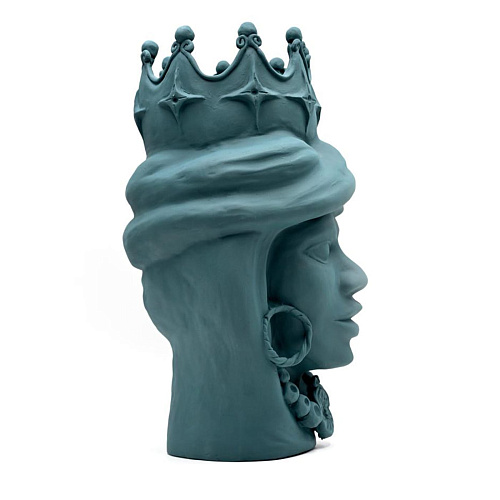 Ręcznie wykonana rzeźba Głowa Maura