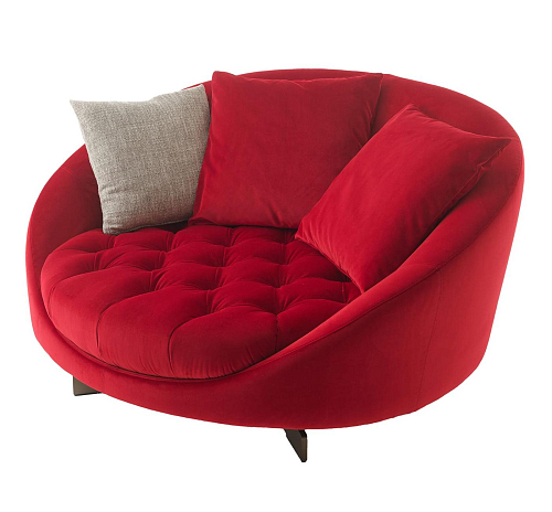 Czerwona sofa Hill