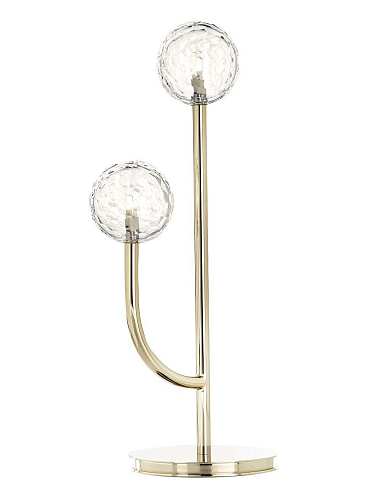 Kryształowa lampa stołowa Cactus Gold