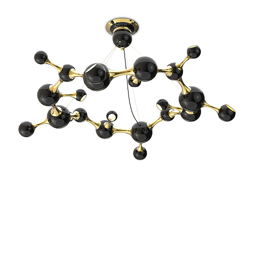 Lampa wisząca Molecular Round
