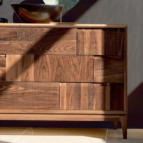 Brązowa komoda Trama e ordito