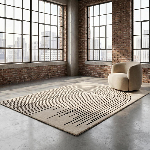 Dywan Arcade Lines Ivory