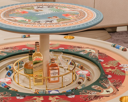 Rozkładany stół pokerowy Mirabilia