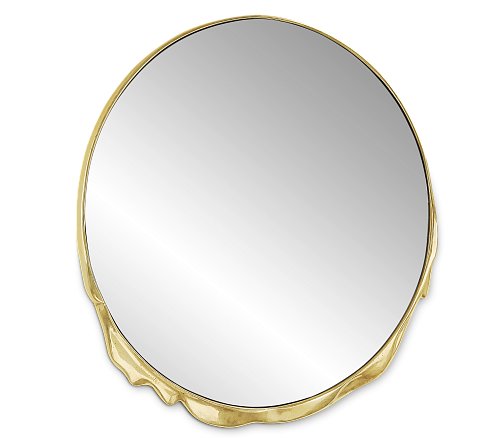 Lustro ścienne Lava Gold