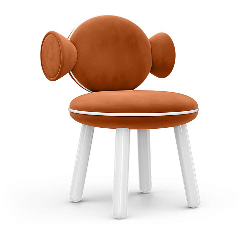 Czerwony puf Lollipop