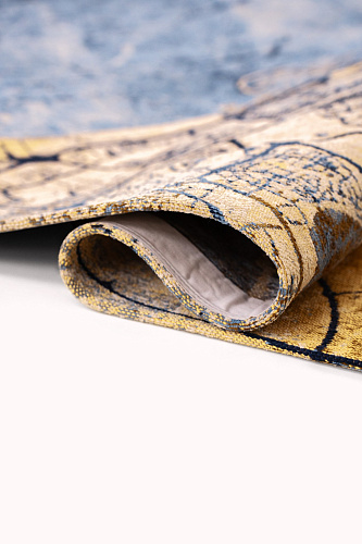 Dywan okrągły Gold Sea 9698