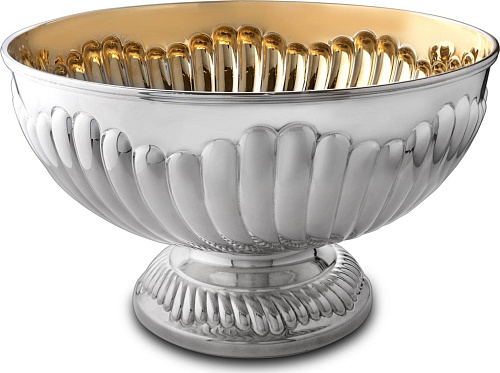 Misa srebrno-złota okrągła