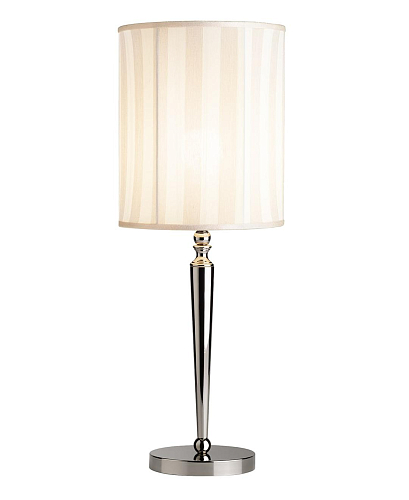 Elegancka lampa stołowa w paski