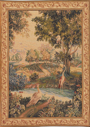 Gobelin Greenery with Birds