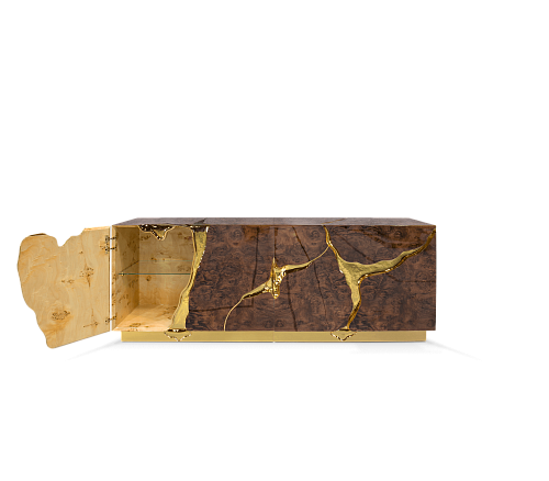 Kredens Fissure z orzecha