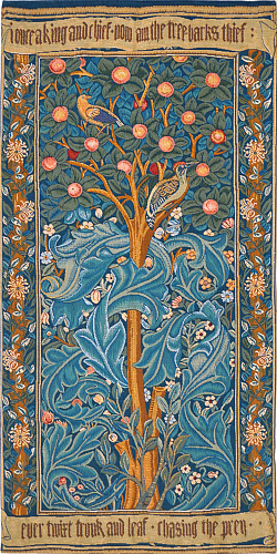 Gobelin The Woodpecker with Parchment William Morris