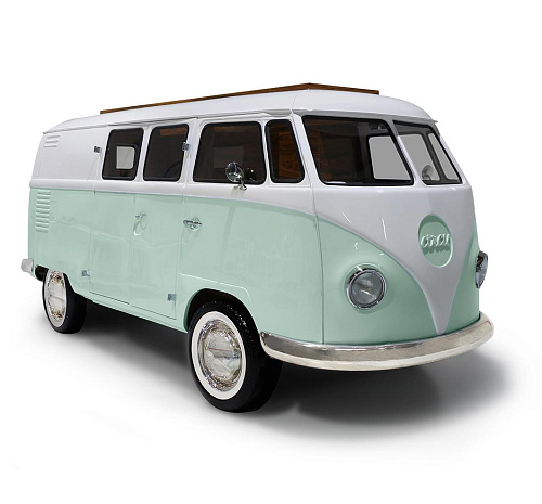 Zielony zestaw sypialniany Traveler’s Caravan