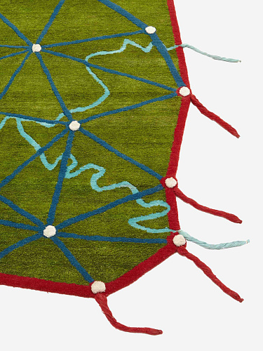 Dywan Topographie Imaginaire