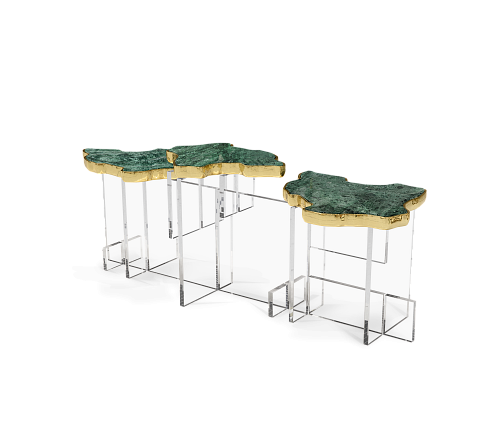 Zestaw stolików Guatemala Stone Artisan