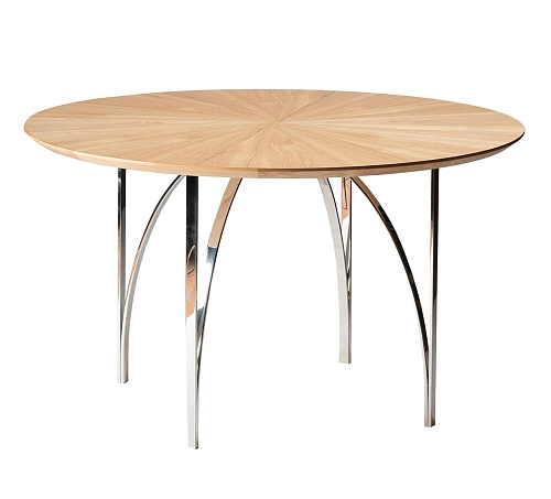 Okrągły Dębowy Stół Jadalny