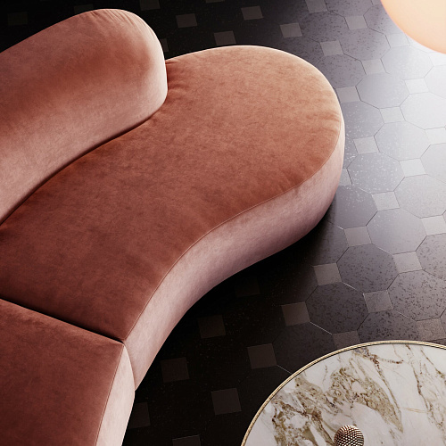 Zakrzywiona sofa Bolla