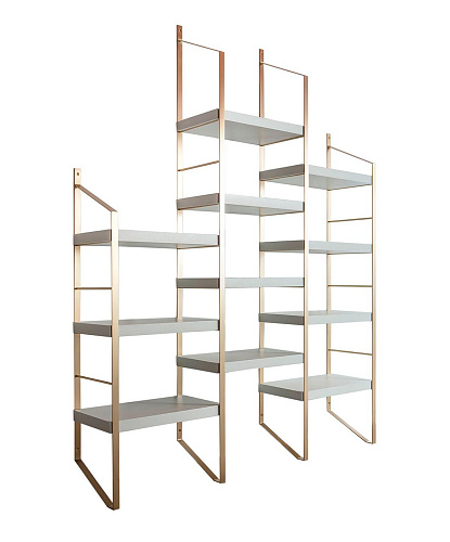 Wielopoziomowy Regał Drewniany