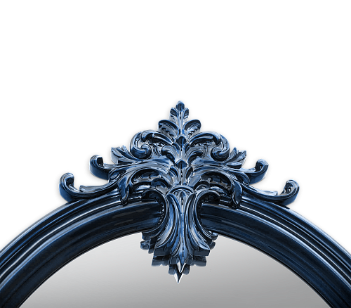 Lustro ścienne Antoinette Szafirowe