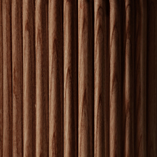 Stolik kawowy Capitello z brązowego jesionu