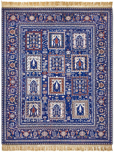 Dywan Mughal Garden Reverse Original