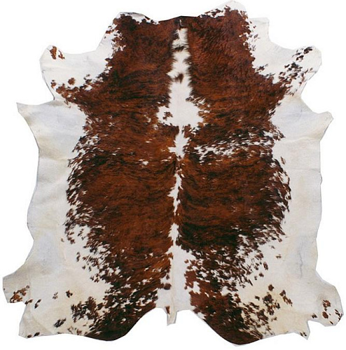 Brown & White Naturalna Cowhide