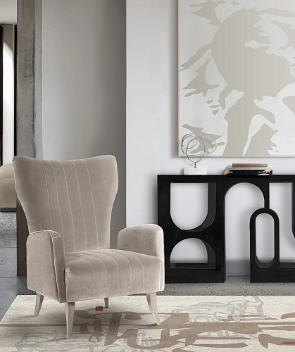 Konsola premium błyszcząca czarna