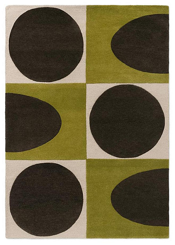Dywan Spot Square Walnut/Lichen