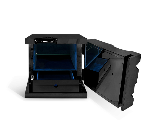 Czarny sejf biżuteryjny Tycoon