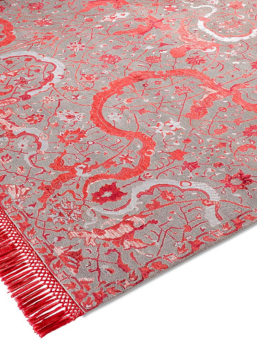 Dywan Tabriz Red on NaturalGrey