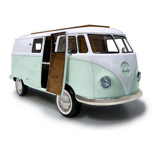 Zielony zestaw sypialniany Traveler’s Caravan