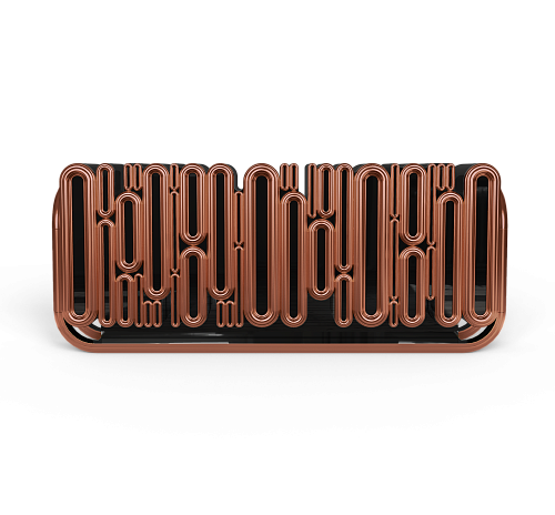 Miedziany kredens Ellipse