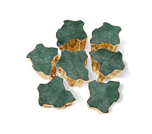 Szmaragdowy stolik kawowy Paradise Series