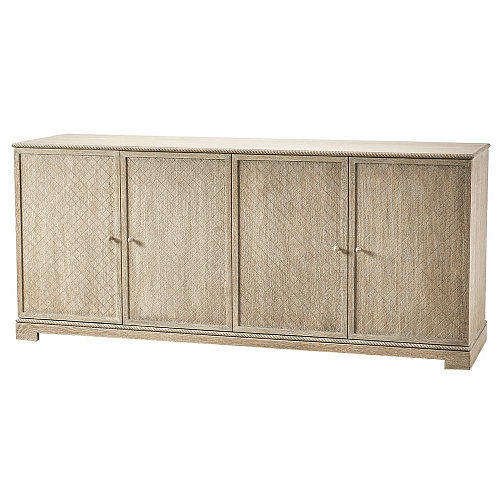 Kredens York Venetian White Oak