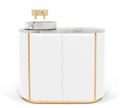 Szafka łazienkowa Majestic White