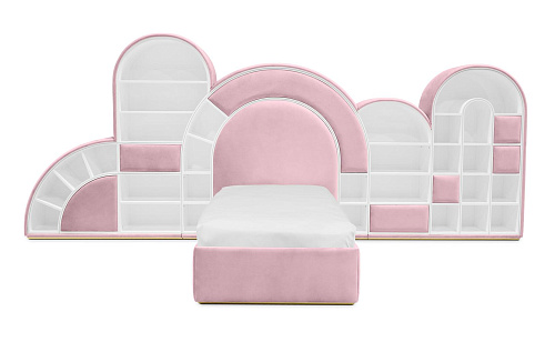 Różowe łóżko Bubblegum Marshmallow