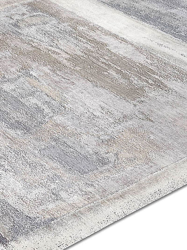 Dywan No. 13 Sand on Grey