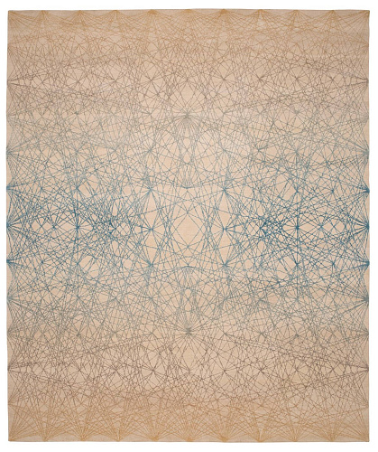 Dywan Ballpoint Art 2 Grey Blue