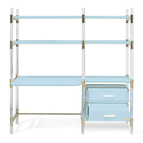 Niebieska biblioteczka Jigsaw Puzzle