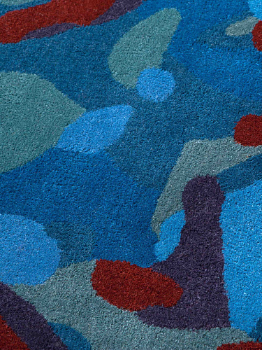 Dywan Camouflage Macro Blue