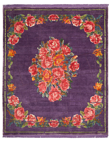 Dywan Sofianka Wrapped Purple Darkblue