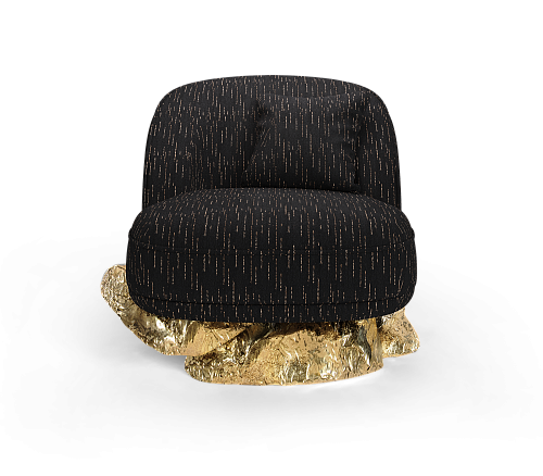 Fotel Angora czarny