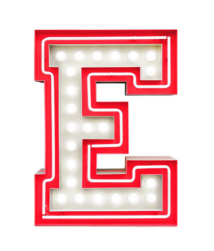 Oświetlenie literka E – Enchanting