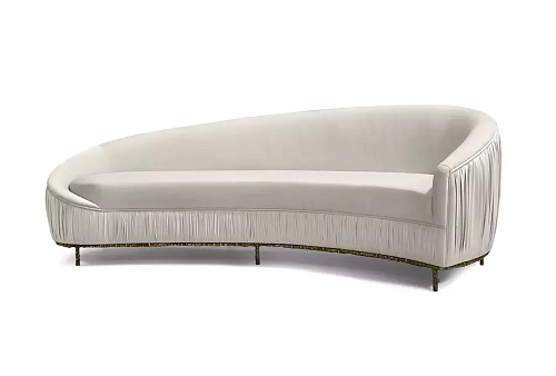 Sofa Vamp z metalową podstawą