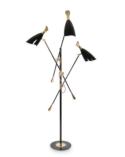 Lampa podłogowa Duke Black
