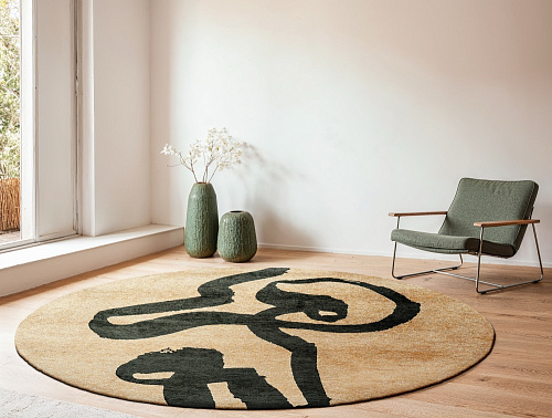 Dywan okrągły Garden Spirit 9848