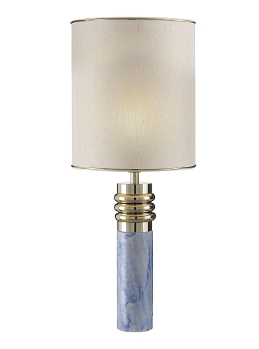 Marmurowa lampa stołowa Azul Macauba