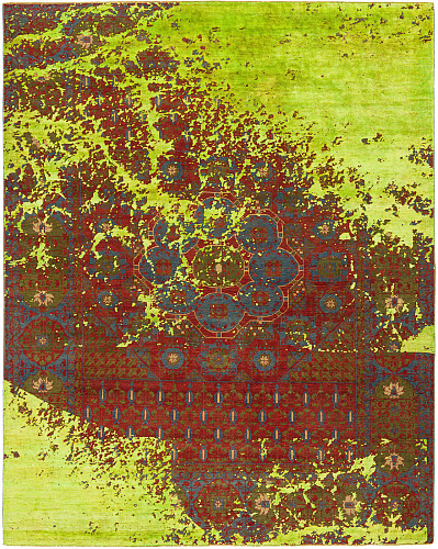 Dywan Mamluk Kensington Raved Neongreen